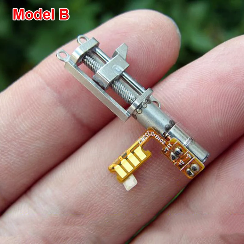 Micro 4mm/5mm Precision Planetary Gearbox Gear Stepper Motor 2-phase 4-wire Stepping Motor Linear Screw Metal Slider Block Nut