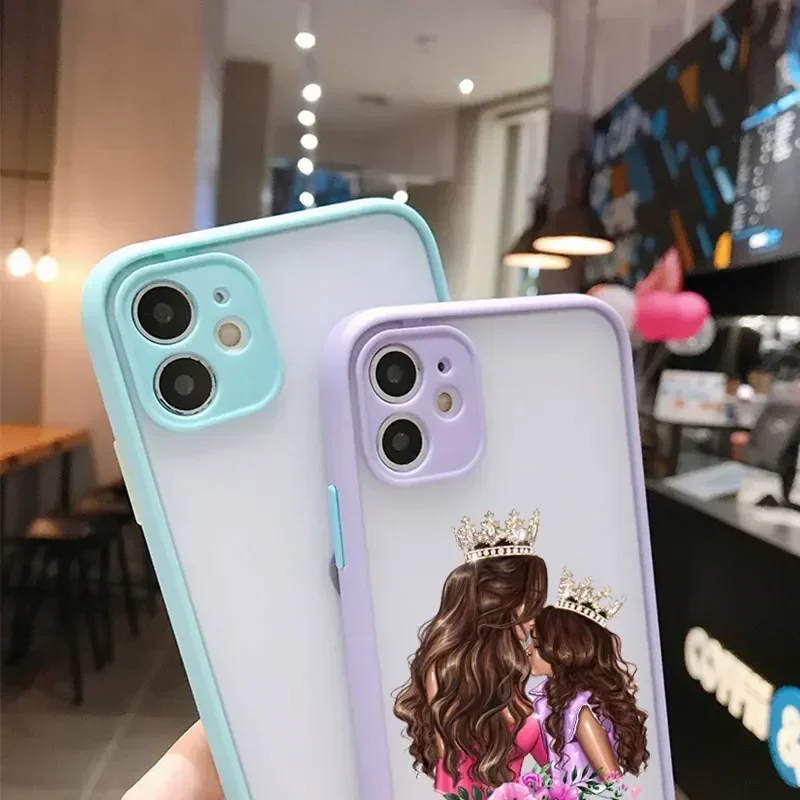 Etui na telefon Super Mom Dad do iPhone\'a 15 14 13 12 11 Pro XS Max XR 7 8 Plus 12 13 Mini SE Osłona obiektywu aparatu dziecięcego Capa