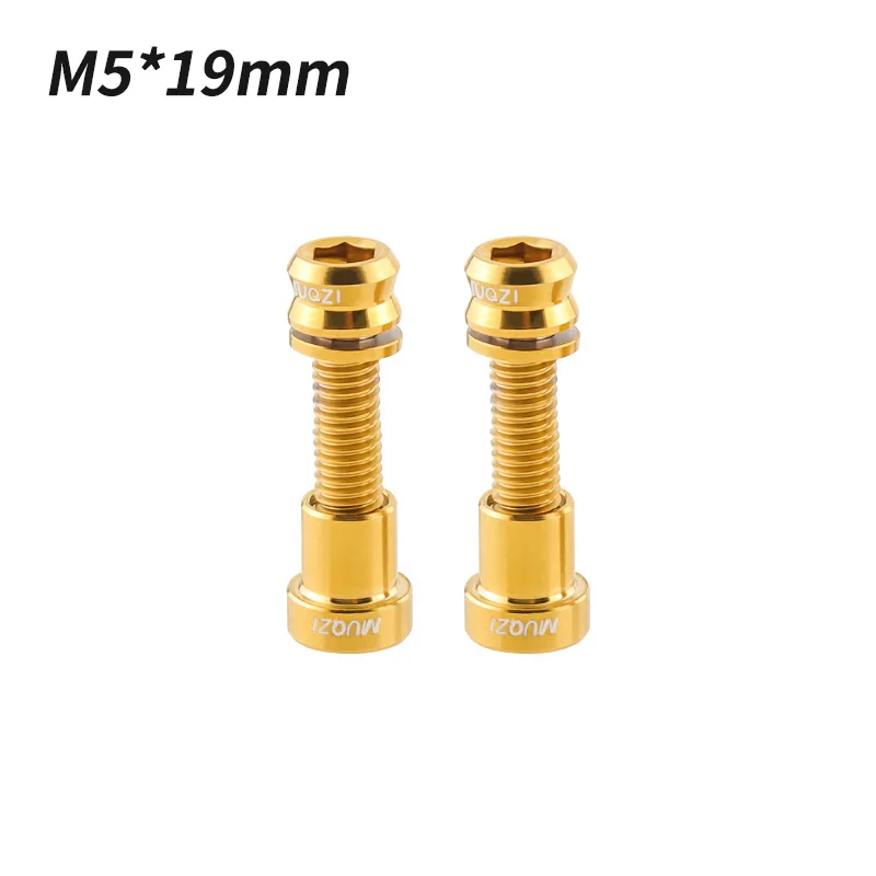 Muqzi Titanium Schroef M 5X17 19Mm Stuurbout Racefiets Stuurstuurpen Bout