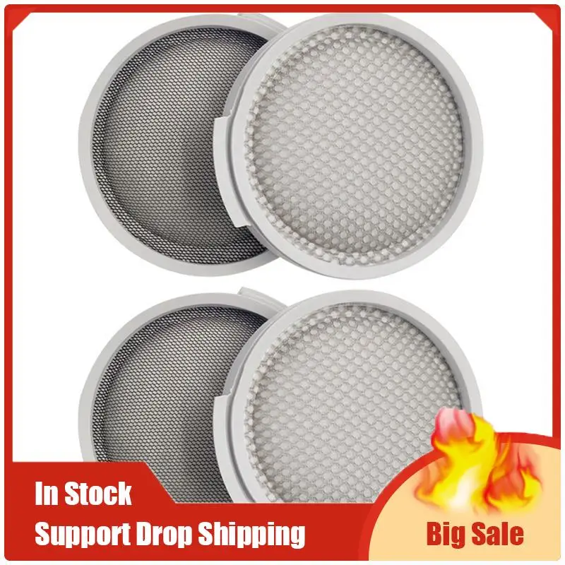 

Top Deals 4PCS HEPA Filters For Xiaomi Mijia SCWXCQ01RR Roborock H6 Handheld Wireless Vacuum Cleaner Replaceable Accessories