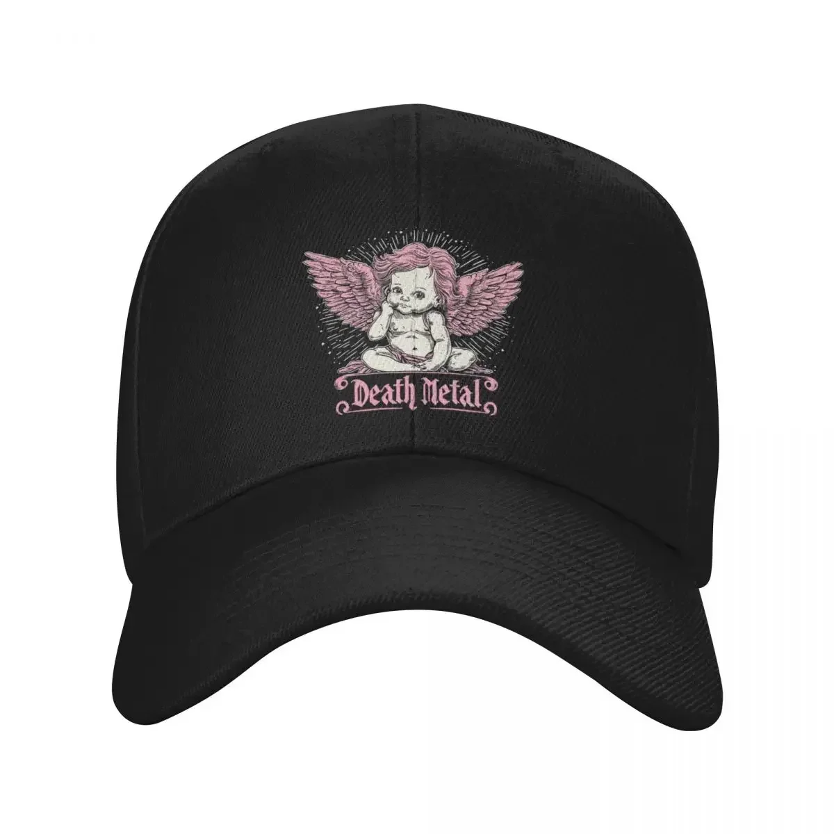 

Death metal cherub Baseball Cap derby hat hats for men Hats Woman Men's