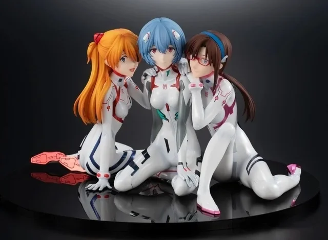 NEON SENESIS EVANGELION-Figurines d'action de la série Beautiful Girl, modèles OligMakPain, Shibuya Langley, Ayanami Rei Butter, jouets pour enfants, cadeaux