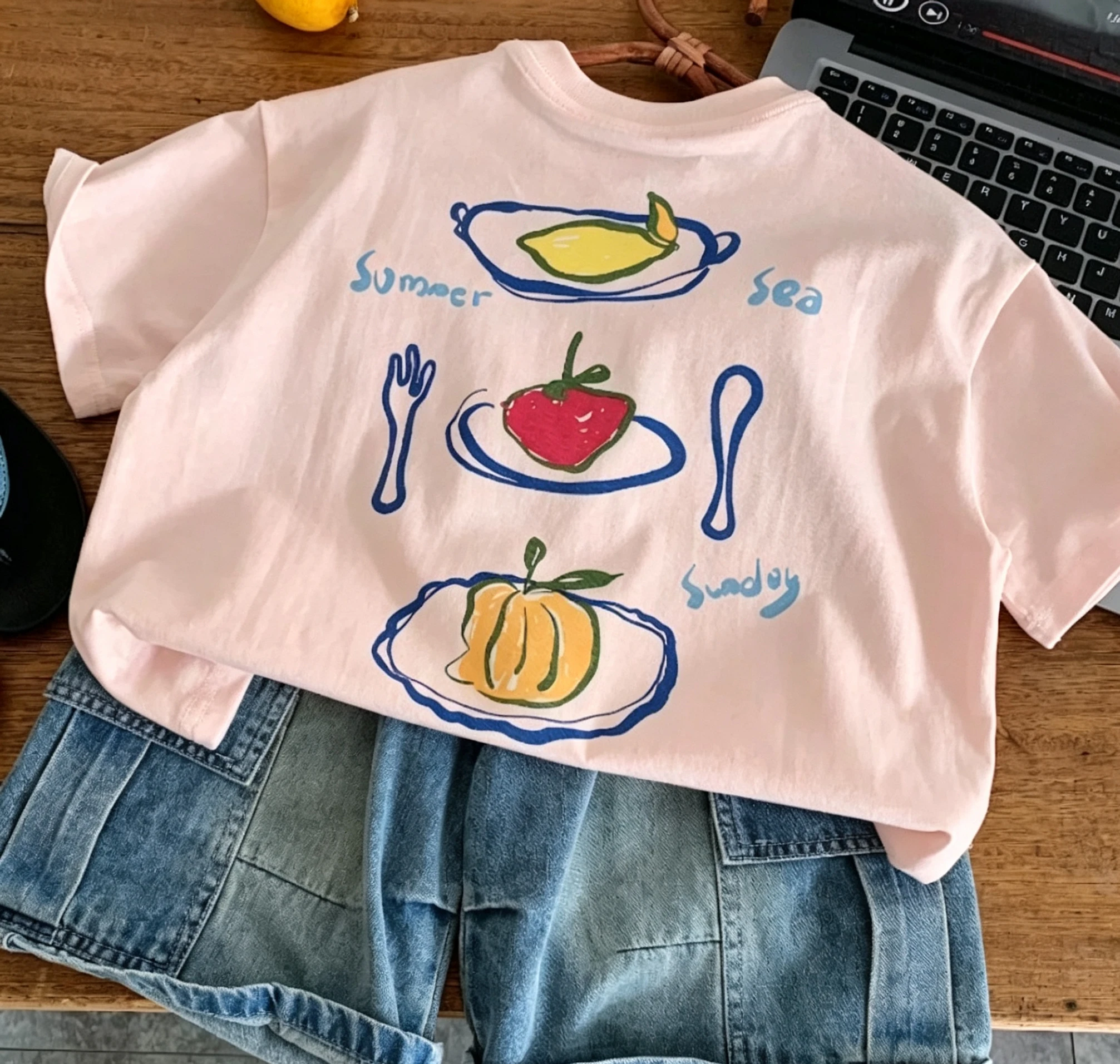 Children'S Korean Cartoon Prin - Baby Clothing Korea recension och pris