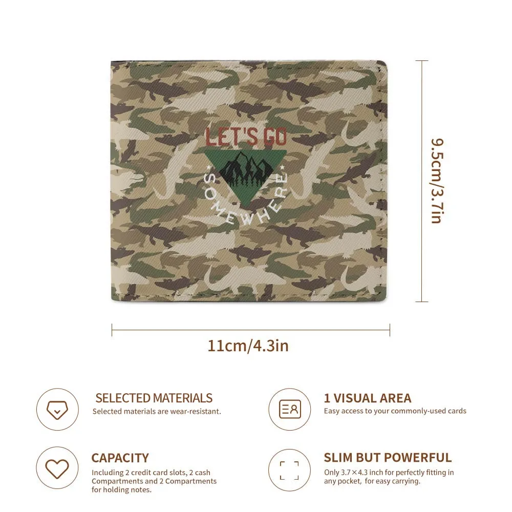 New 2025 High Quality Neutral Wallet Fun Fashion Foldable Wallet Motorcycle Locomotive Print Wallet Pu Leather