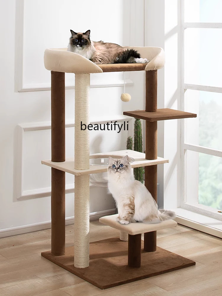 Cat Nest Cat Tree Integrated Cat Climbing Frame Large Muppet Climbing Column