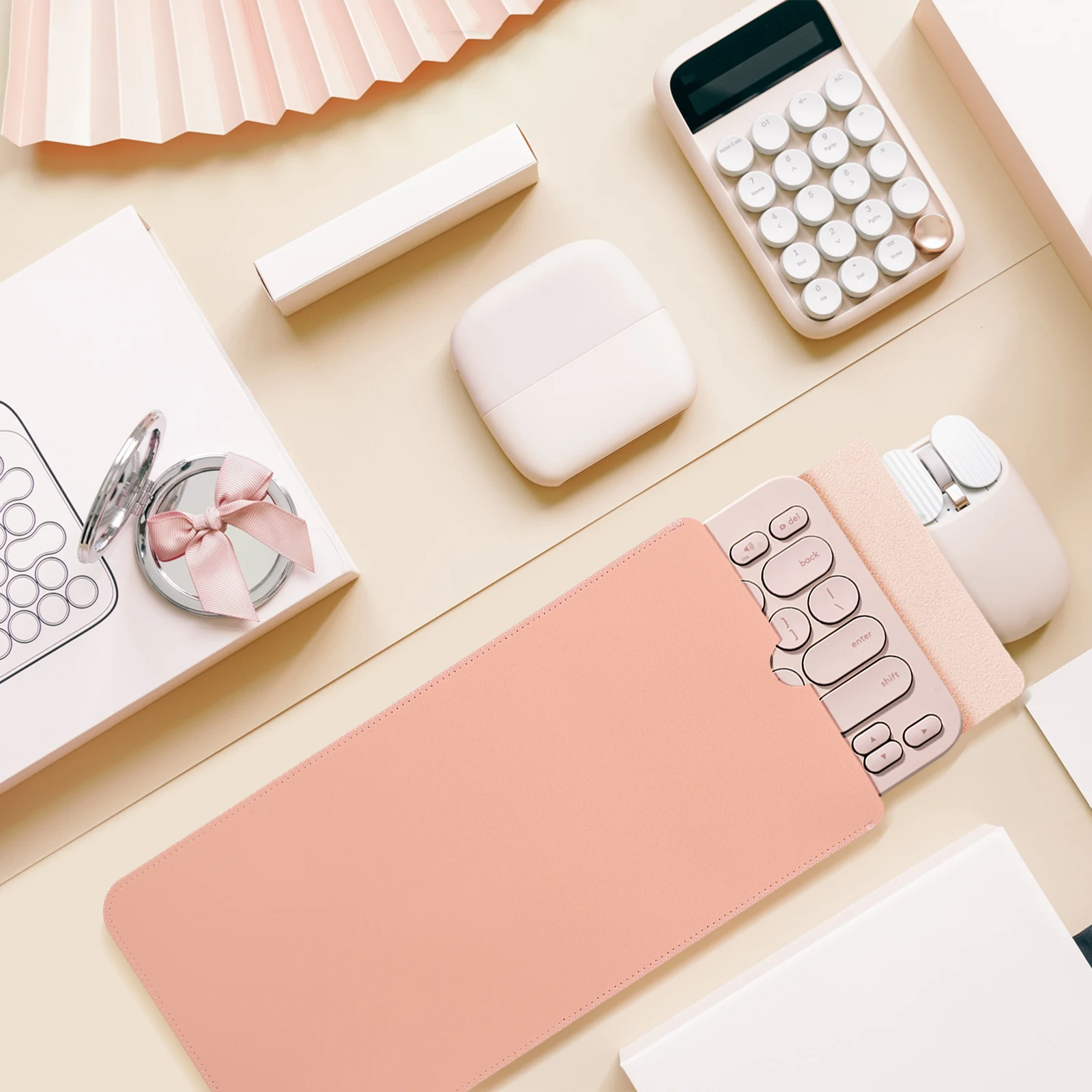 

Keyboard Case Real Machine Molding Perfect Fit for K380 Wireless Protection Bumps Scratches Elegant Pouch