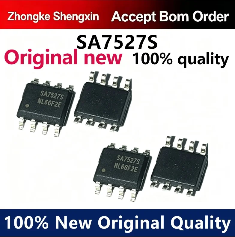 （5pcs-10pcs）S brand new original SA7527S SA7527STR patch SOP-8 power correction controller IC chip