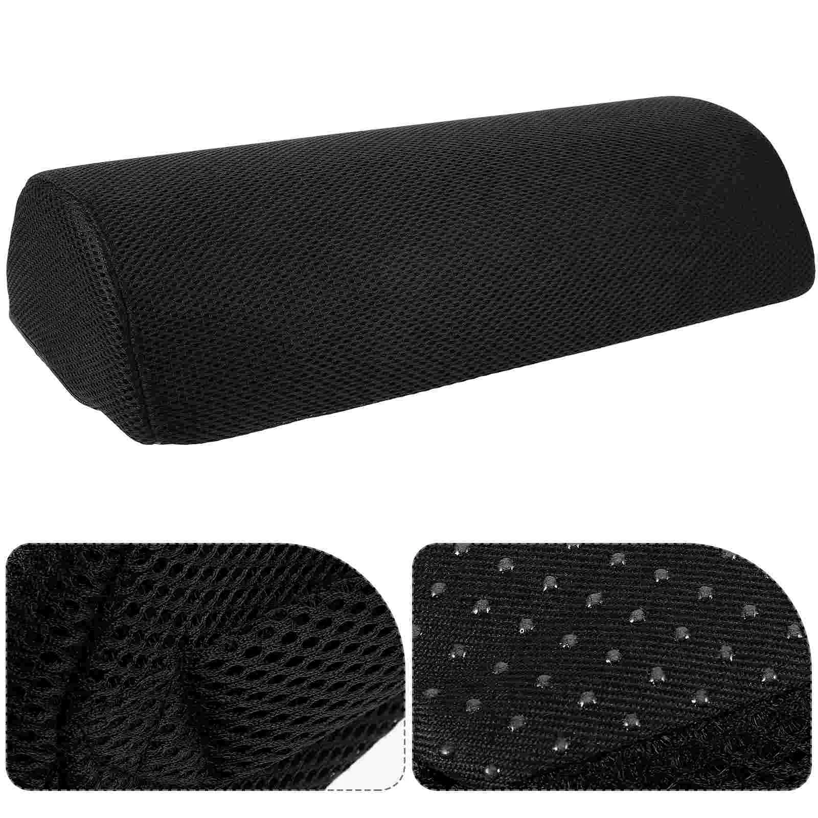 

Grey Mesh Footrest Pillow Leg Support Cushion Desk Rest Knee Pillow Bolster Under Knees Sleeping Back Leg Pillow Home Textile