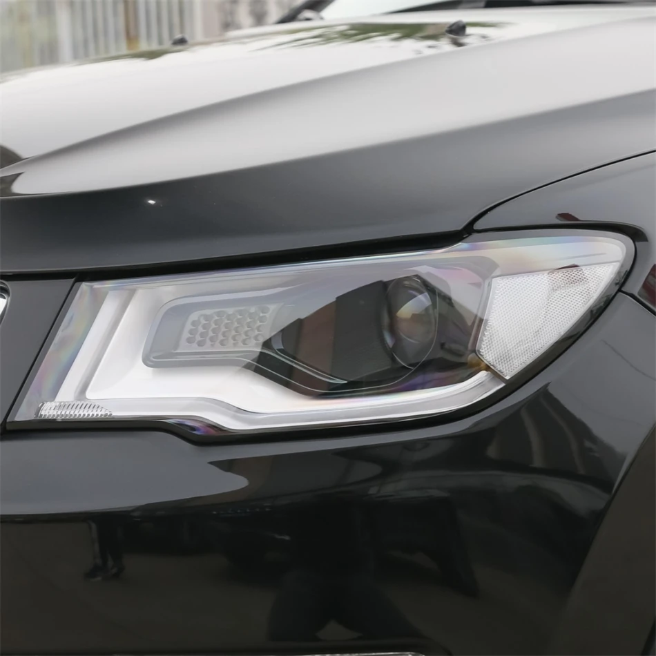 For Jeep Compass 2017 2018 2019 2020 Automotive Accessories Car Base Head Lamp Shell Rear Housing Lamp Cover Glass Lamp Cover