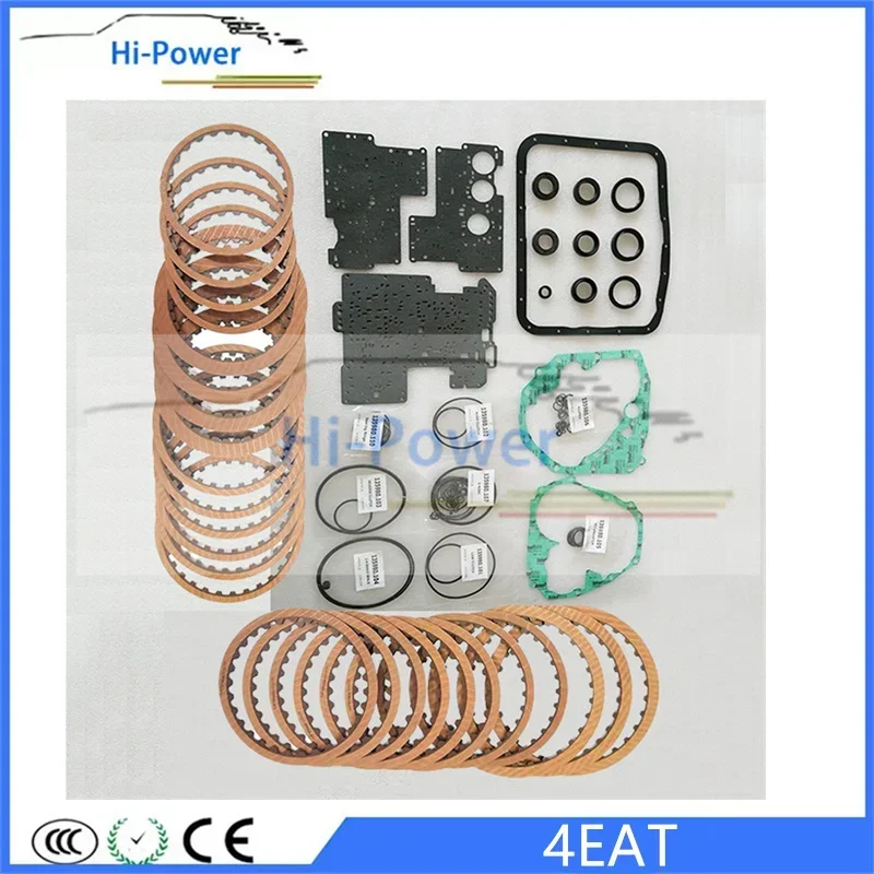 4EAT Automatic Transmission Rebuild Clutch Friction Kit For Subaru Forest Human Lion Gearbox Gasket Oil Seal Discs Repair Kit