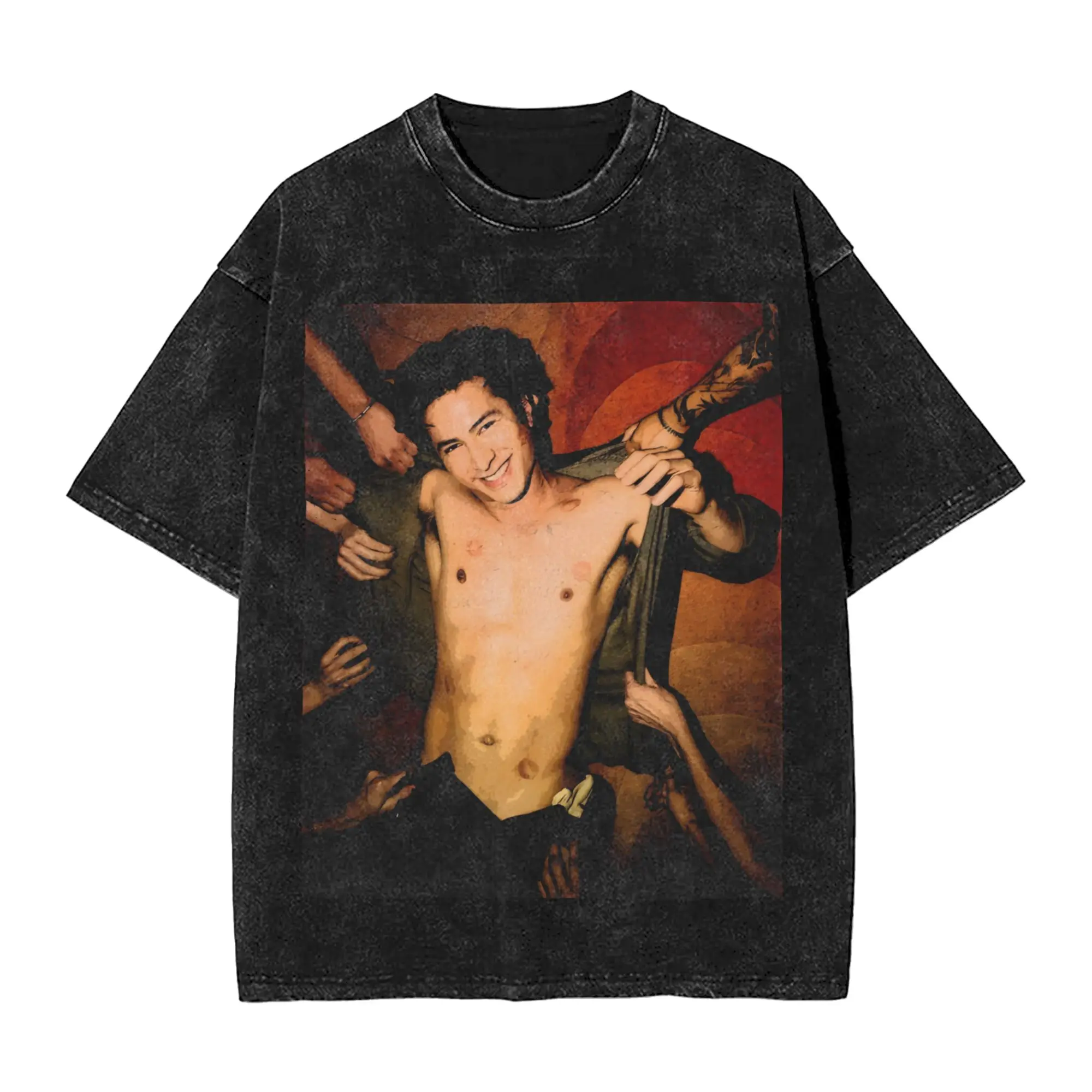 Men Vintage Hudson Williams T-Shirts  Tees Summer Vintage Short Sleeve T-Shirt O Neck Fashion Pattern Tshirt Dropshipping