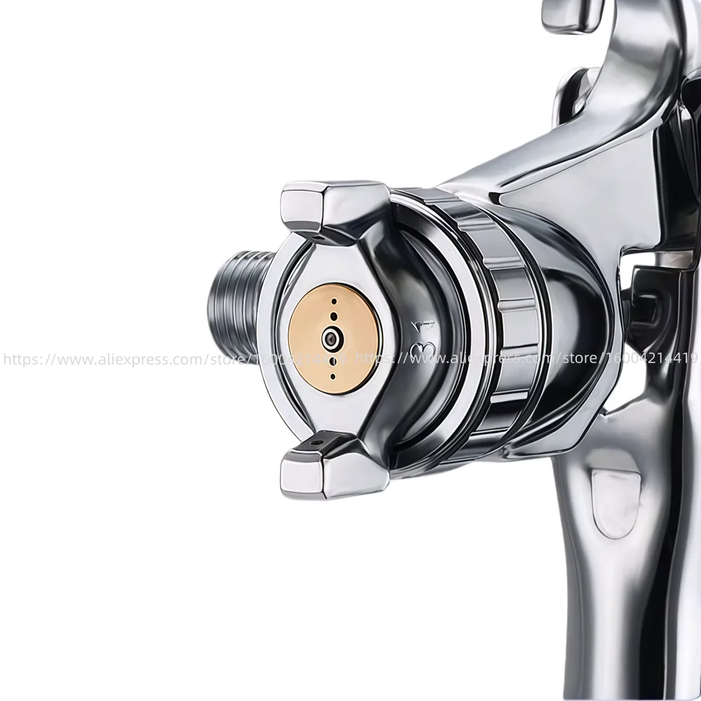 Original HVLP W71 Paint Spray Gun 1.0/1.3/1.5/1.8mm W-71 Spray Gun for Car Furniture Automotive Paint Gun 400ml Cup
