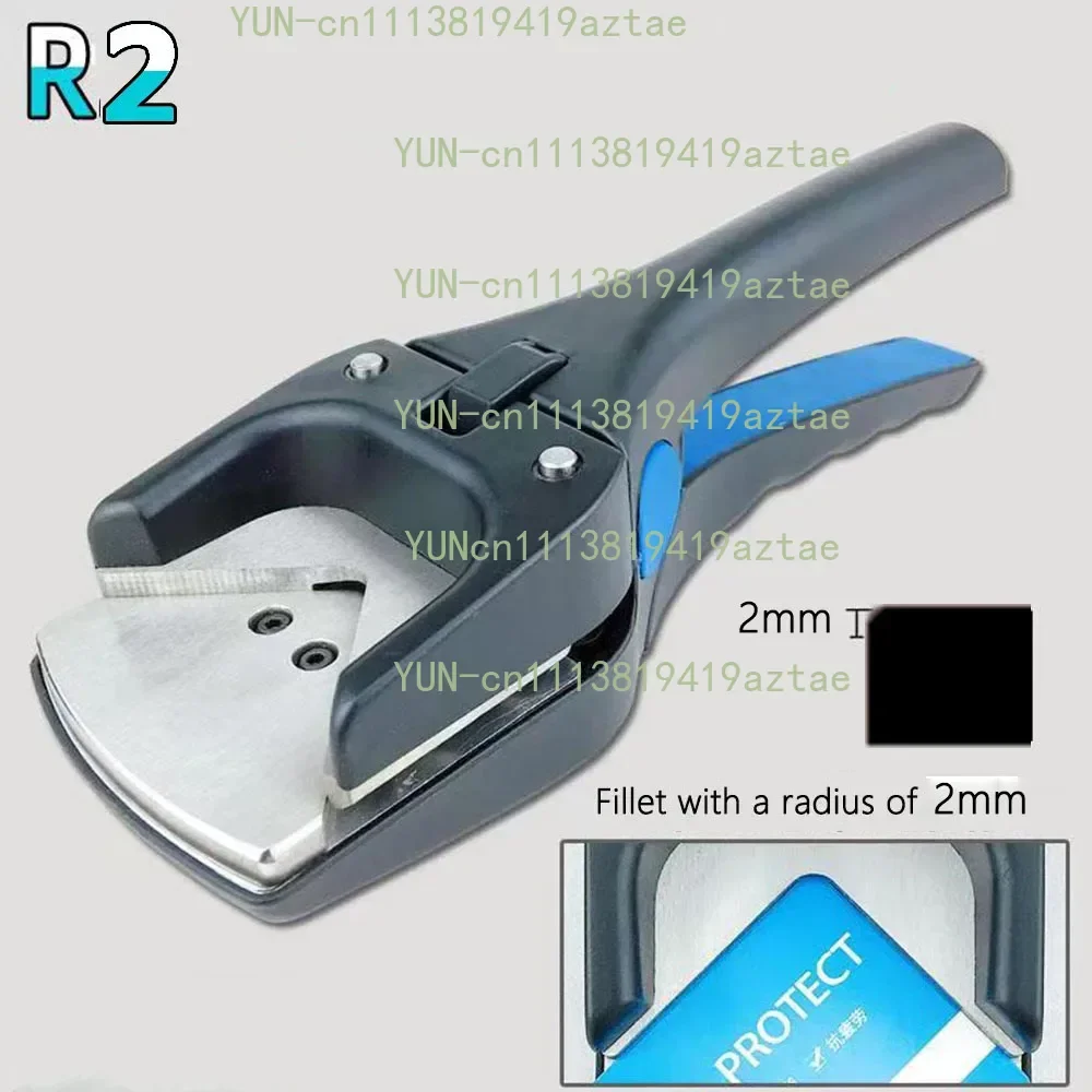 Custom R2 2mm Corner Round Punch Large Badge Slot Punch for PVC Card Tag Photo