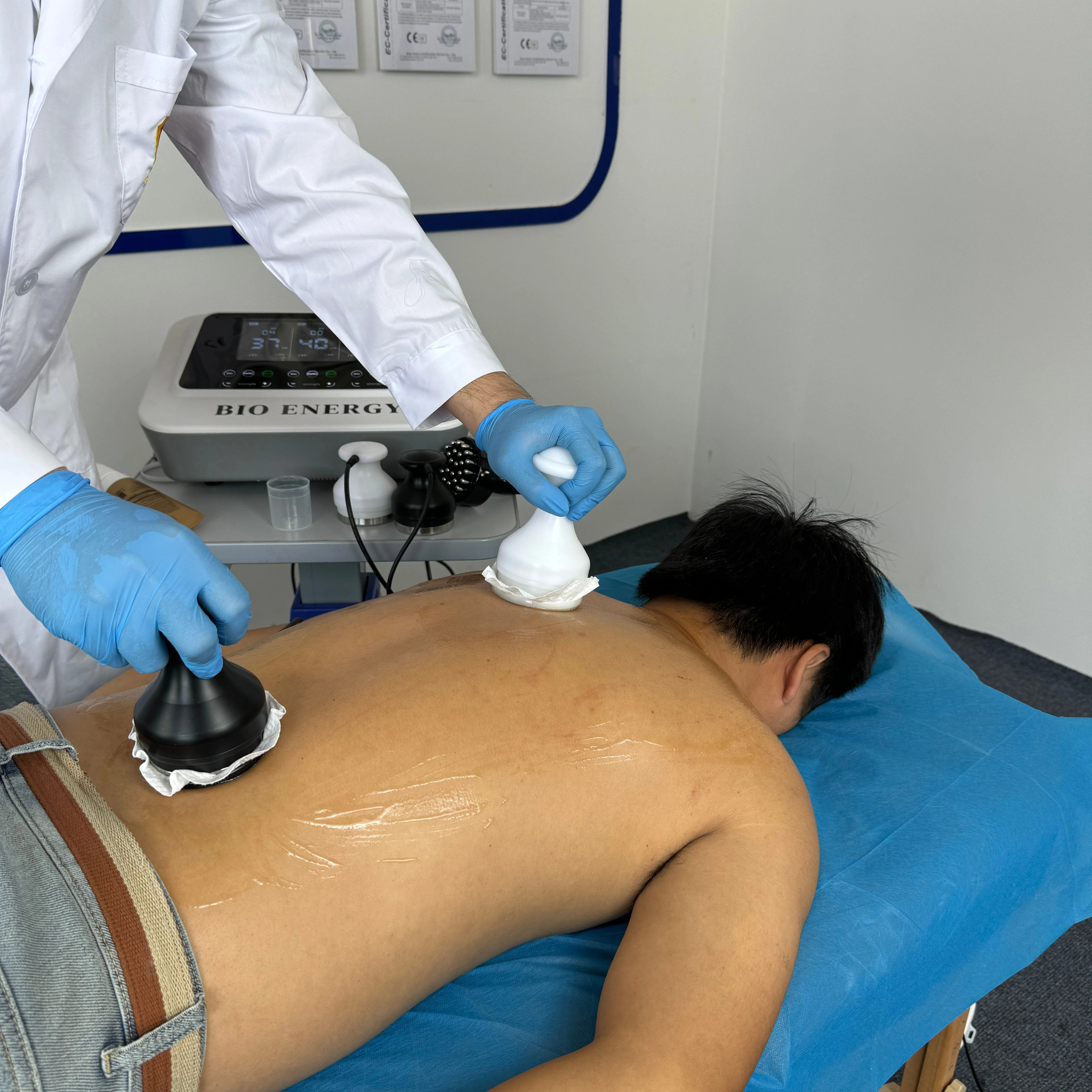 

2025 Genqi BES Massage Device Bioresonance DDS Body Pain Relief Bio Electric Bioenergy Meridian Massage Therapy Machine