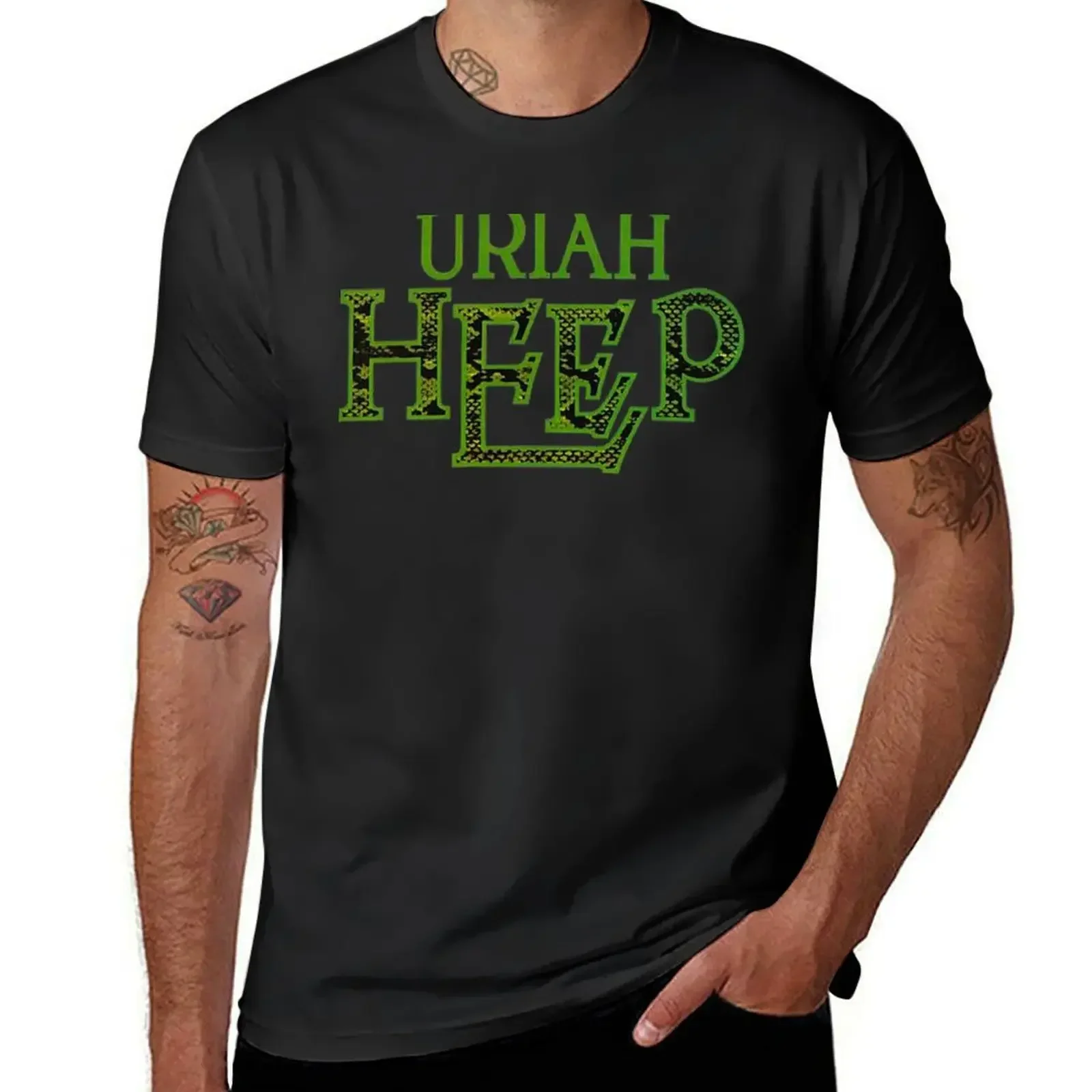 

blackwhitereddesign heavy metal uriah heep band logo T-Shirt vintage funnys mens graphic t-shirts pack