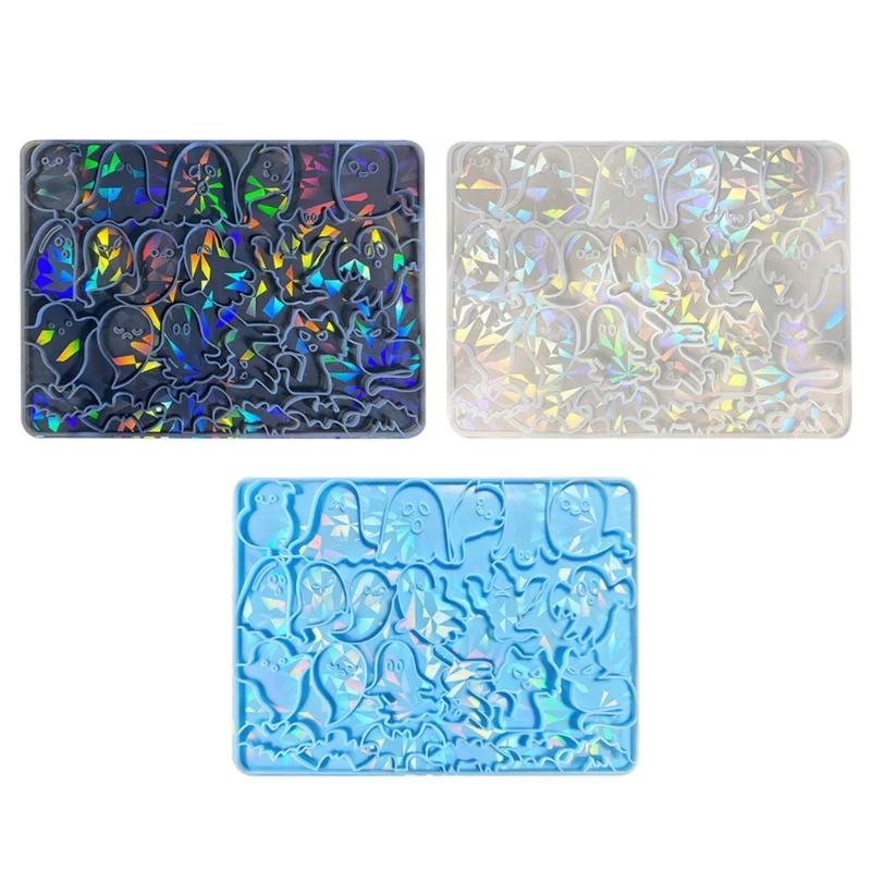 

Silicone Light and Keychain Moulds Perforable Earrings Pendant Crafts