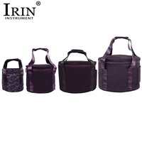 IRIN-funda de cuenco de cristal, bolso de cuenco tibetano morado, bolsa de cuencos de cristal de 8/10/12/14 pulgadas, piezas y accesorios para instrumentos de percusión