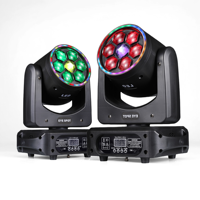 150W Mini LED Moving Head strip Bee Eyes LED Disco Wedding Party DMX Stage lighting RGBW 4in1 DJ Wah Stage Effects lights