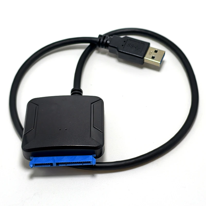 1PCS USB3.0 To SATA 3 Converter Cable External Hard Disk Adapter Wire For 2.5 3.5 Inch Desktop Laptop SSD HDD Connection