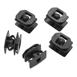 5 Pcs Car Side Skirts Eyebrow Board Clip Plastic Fastener Fit for Ford Fiesta Mondeo Ecosport Kuga Plastic Fastener
