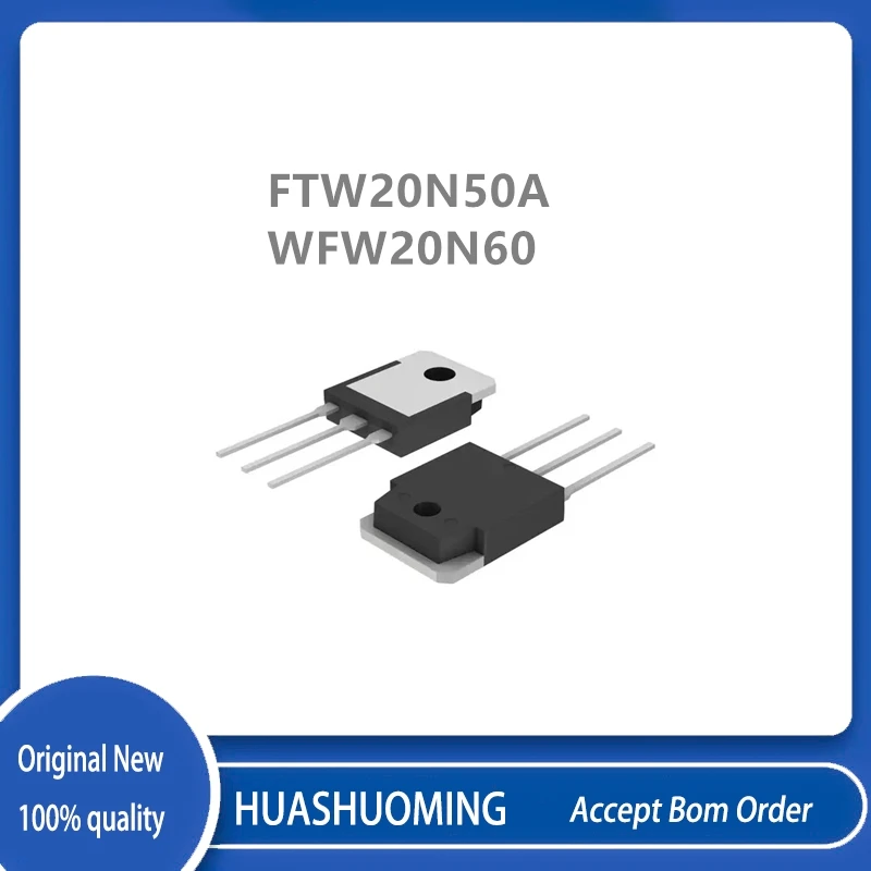 10Pcs/Lot  FTW20N50A 20N50A WFW20N60 20N60 TO-3P