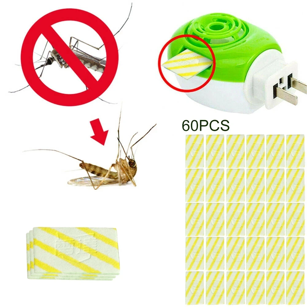 60/120PCS Scented Mosquito Repellent Tablet Insect Anti Mosquito Pest Repeller No Toxic Pest Reject Insect Killer