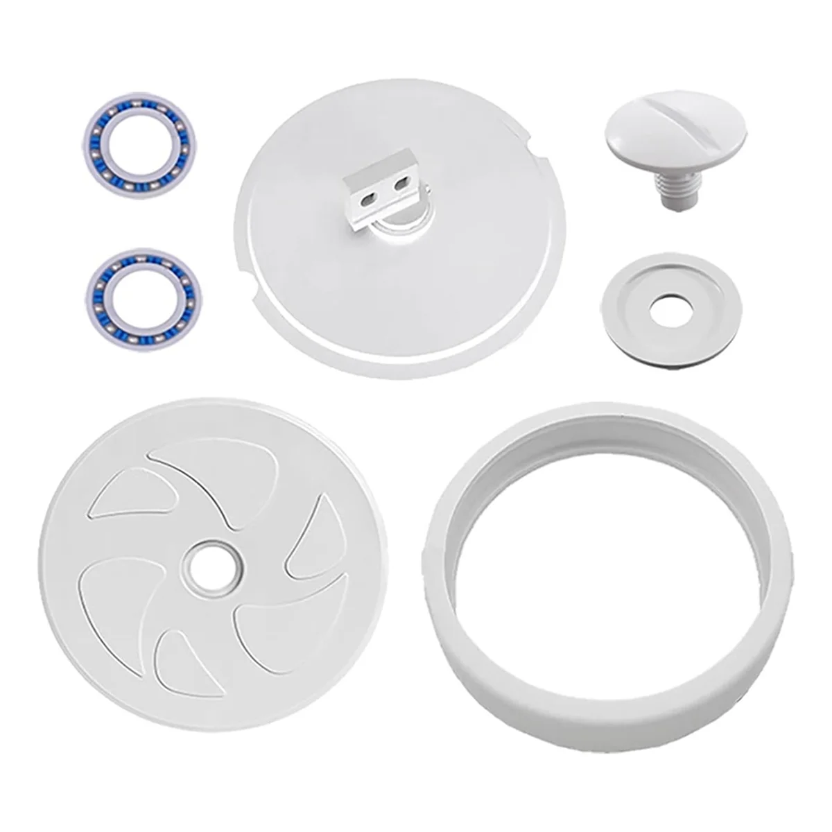 

Pool Cleaner Wheel C6 Assembly with Bearing,Tire,Axle with Sand & Grave Guard,Screw,Washer for Polaris 280 Cleaner