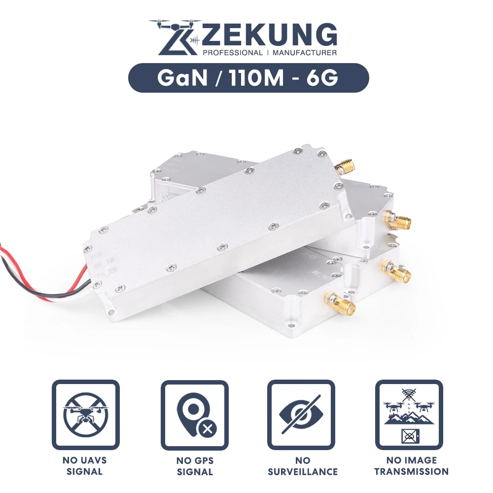 10-100W 100-200MHz 200-300MHz 10W Drone module 700-800mhz 900-1000mhz Amplifier Module Uav FPV positioning defense system