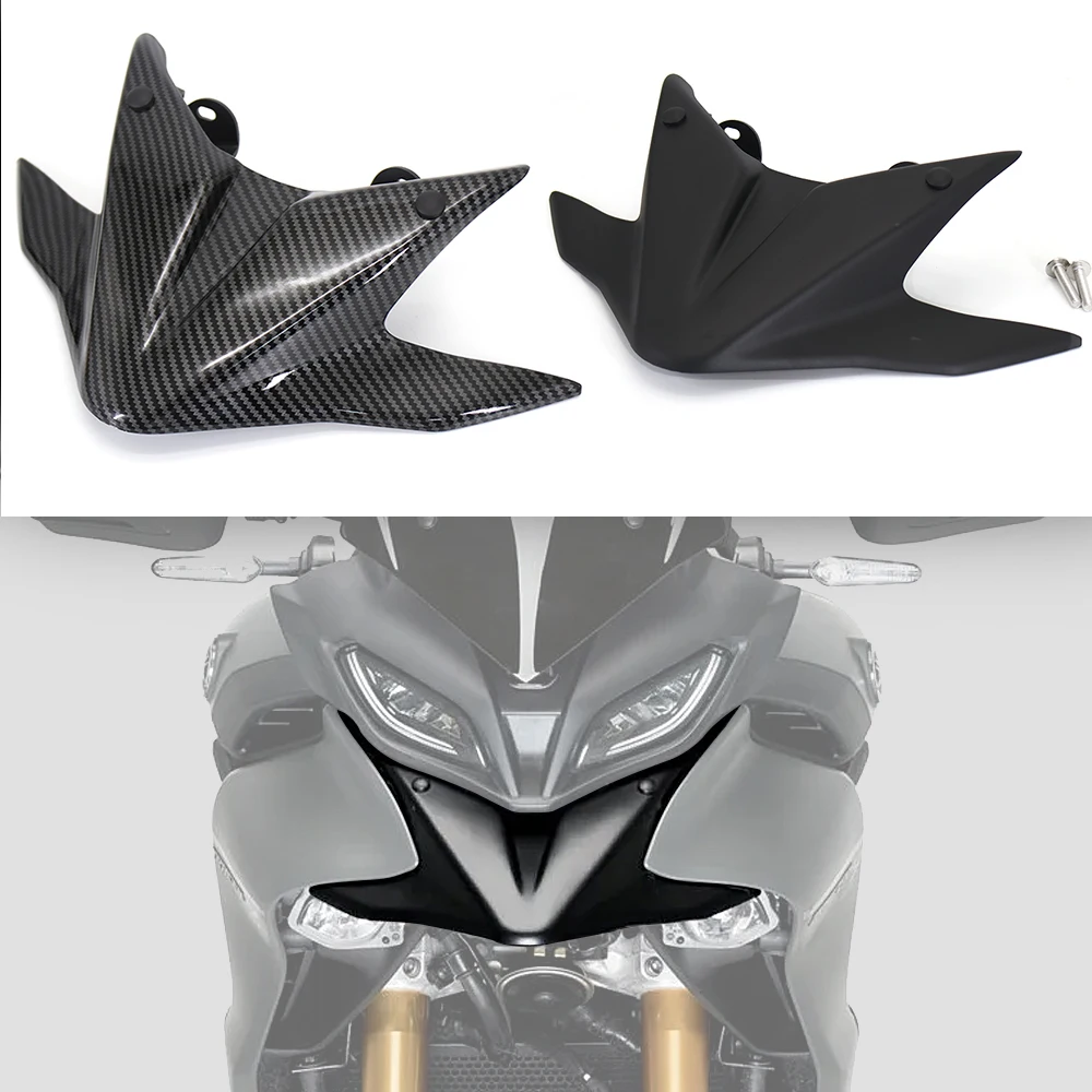 

New Black Front Wheel Fender TRACER 9 Tracer9 Tracer900 Beak Nose Cone Extension Cover For YAMAHA Tracer 900 GT 2021 2022 2023