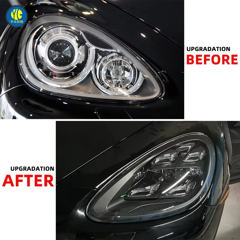 2023 Style LED Lens Headlights, Intelligent Light System, DRL Waterproof Front Lamp Mod 2011-2014