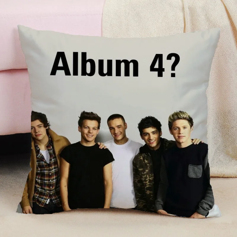 Cushion Cover 45 × 45 One Direction Cushions Home Decor Decorative Pillow Covers for Sofa Pillow Cover Pillowcase 45*45 Pillows