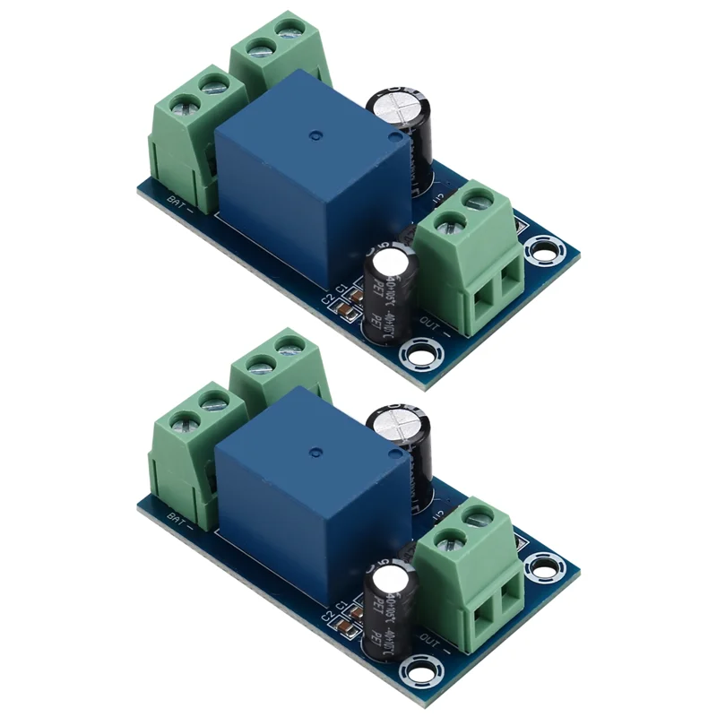 Módulo de proteção de carregamento de bateria, 2 pacotes, falha de energia, dispositivo de comutação automática, módulo de conversão de emergência-ABIU