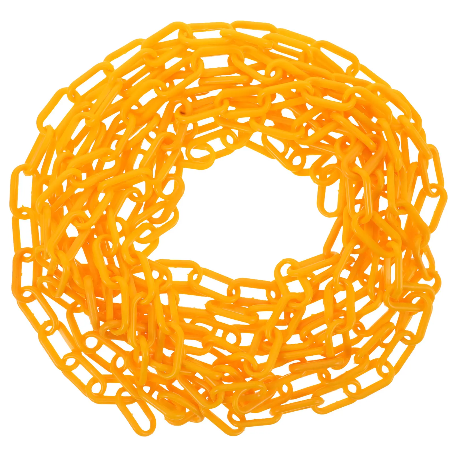 

Plastic Chain Safety Barrier Black Yellow Outdoor Indoor Use Crowd Control Industrial Applications