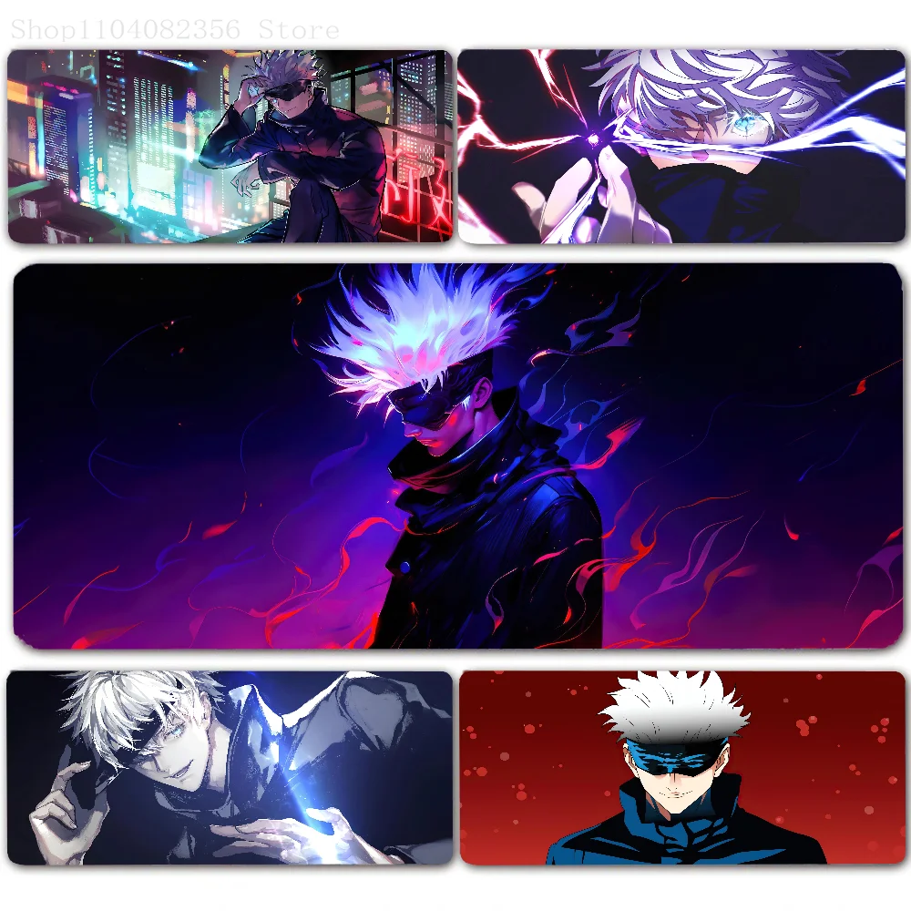 

Gojo Satoru Mousepads Gamer Large Anime Gaming Accessories MousePad Multi-size Jujutsu Kaisen Desk Mat Sukuna Keyboard Mouse Pad