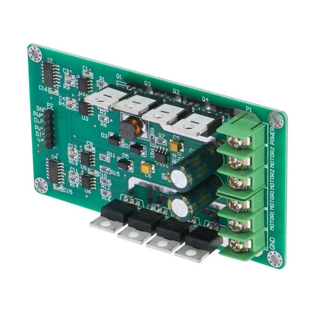 

IRF3205 MOSFET Dual Motor Driver Module Board 10A Peak 30A H-Bridge Driver Chip H Bridge Driver Chip 3-36V H Bridge DC