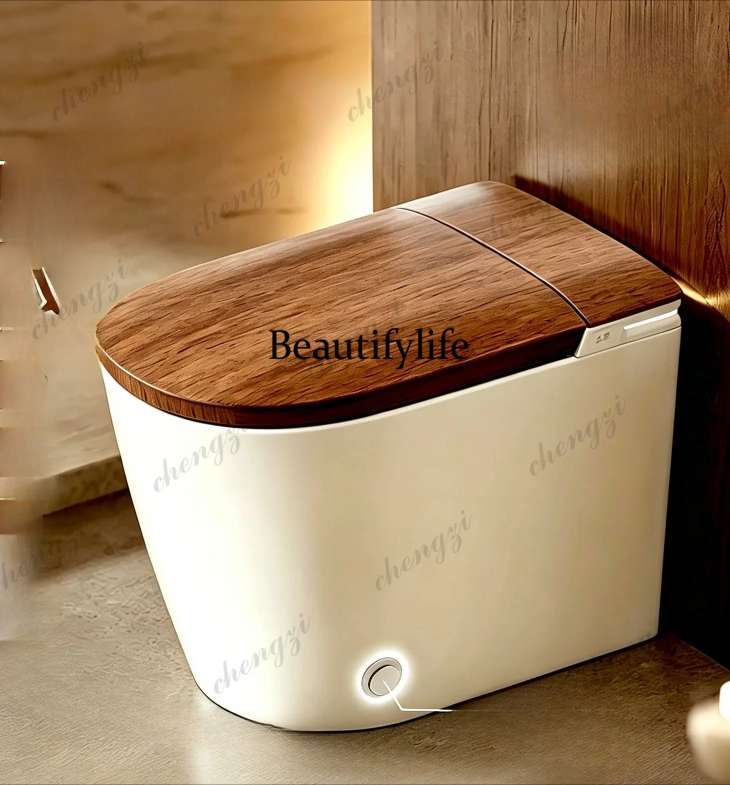 Medieval style smart toilet household siphon toilet no water pressure limit instant seat