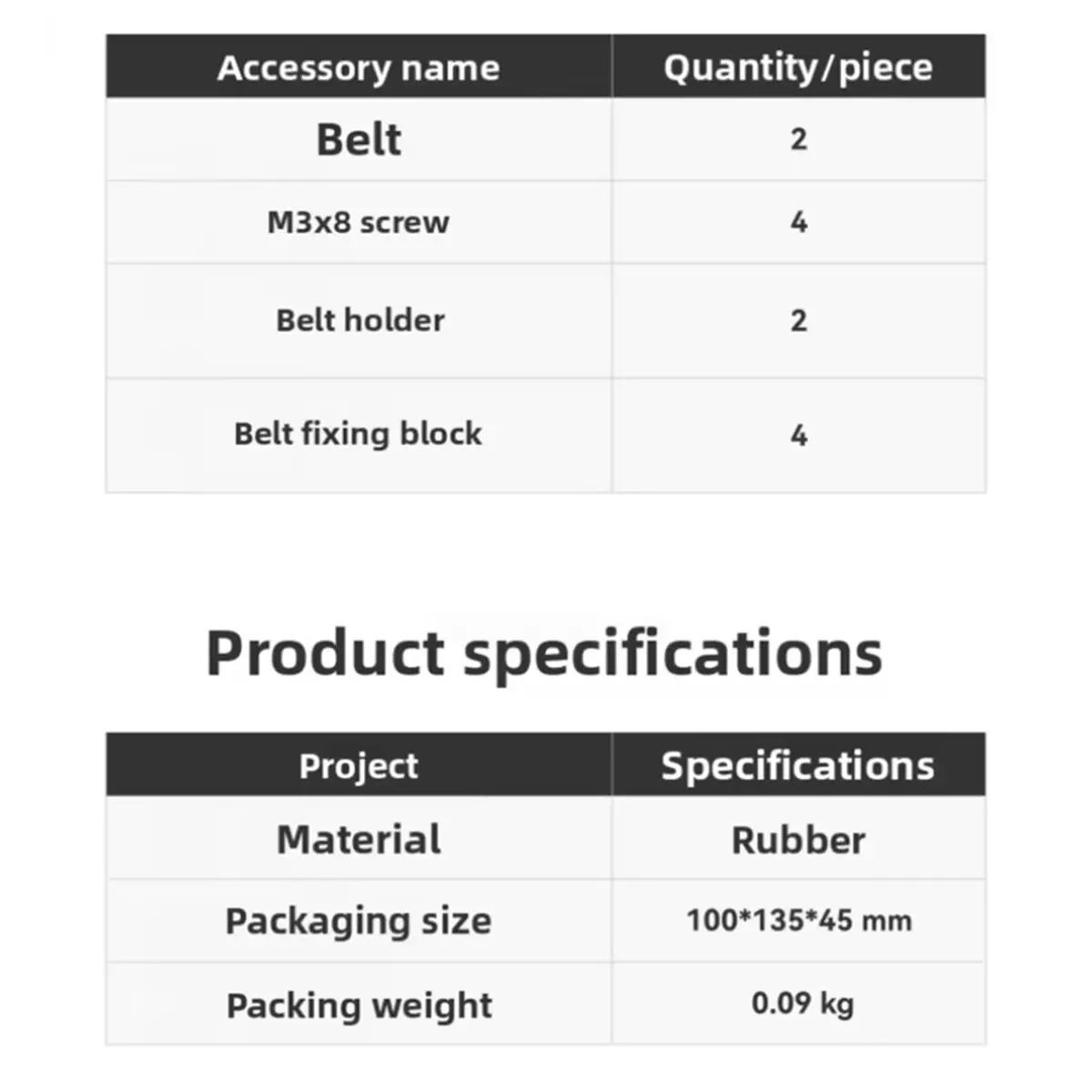 

618 Mega Sale For Bambulab H2S Compatible XY Axis Belt 3D Printer Accessories