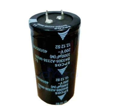 Horn Capacitance 200V 3300UF aluminum electrolytic capacitor size 35*60mm 20%