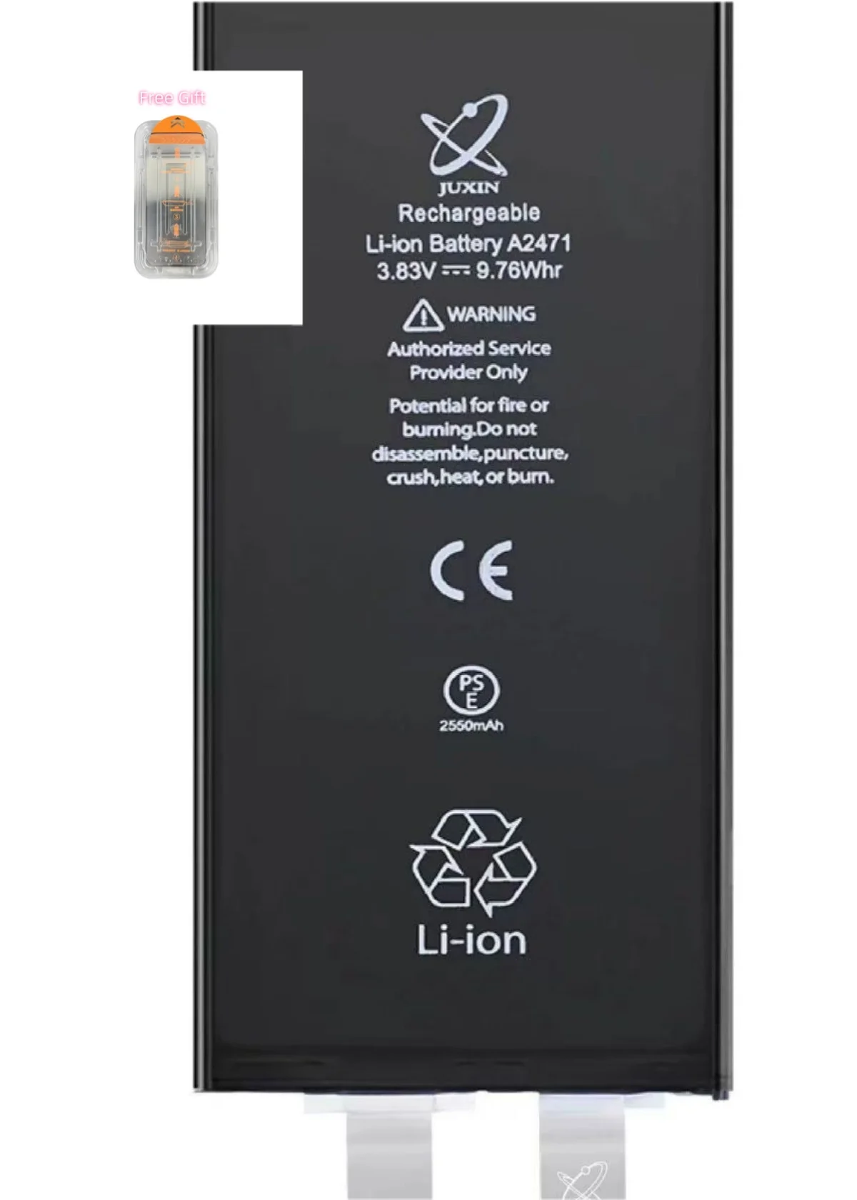 Wholesale Super Capacity Battery Cell For iPhone  X  11 12 13 14  15 16 Pro Max New scheme Rechargeable Juxin Battery Free Gift