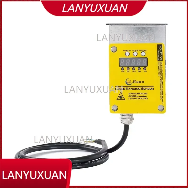LE Raun Long Range Distance Sensor | High Precision 30m Meter | Modbus-RTU & Analog Output for Industrial Use