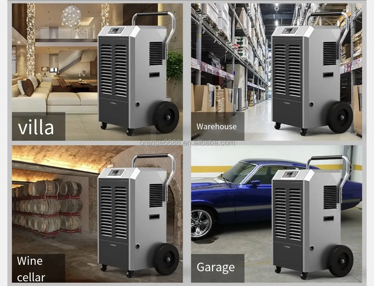 ل أجهزة الدفيئة مجفف الهواء آلة مزيل الرطوبة 90L صناعة مزيل الرطوبة التجارية #6