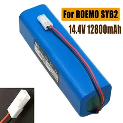 100%Original 12800mAh Battery INR18650 M26-4S2P For ROEMO SYB2 Robot Vacuum Cleaner Replace the battery