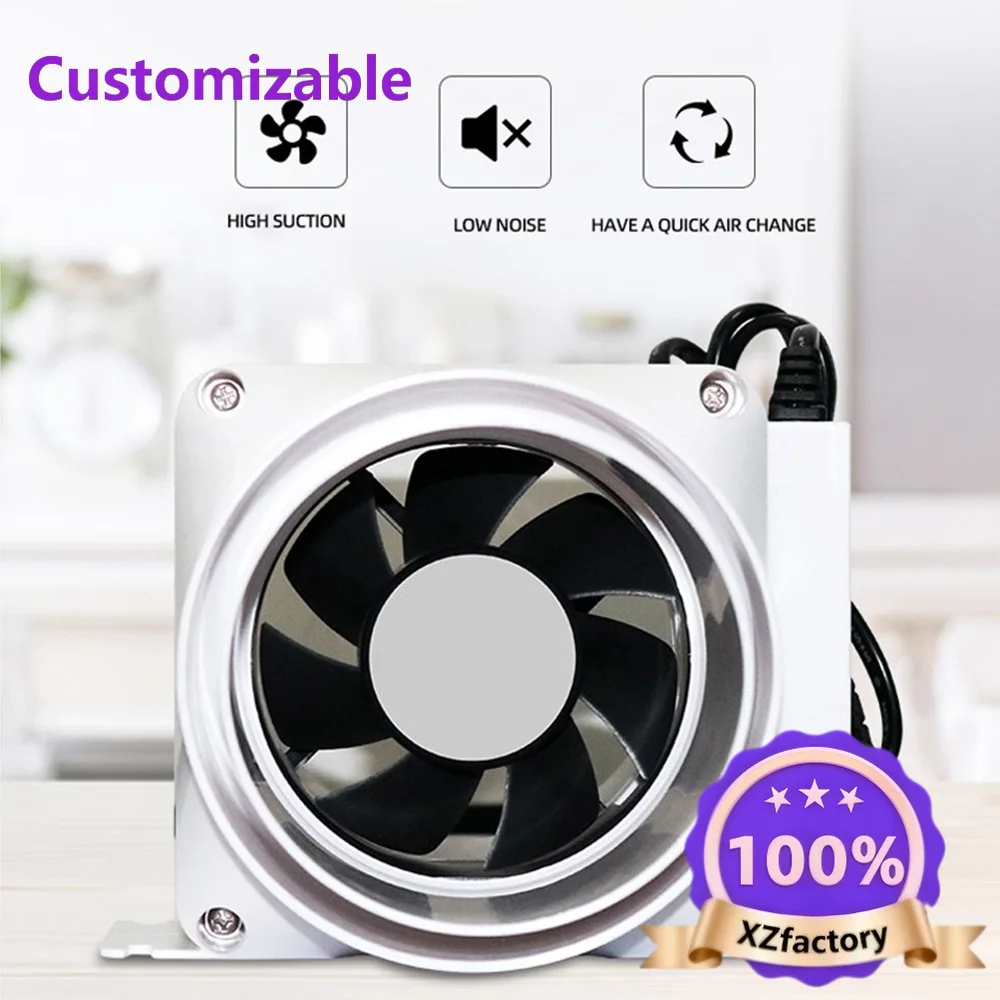 Factory Direct 2026 Top Bathroom Ceiling Exhaust Pipe Fan Hotel Double Exhaust Machine Toilet Fan Ventilador De Escape
