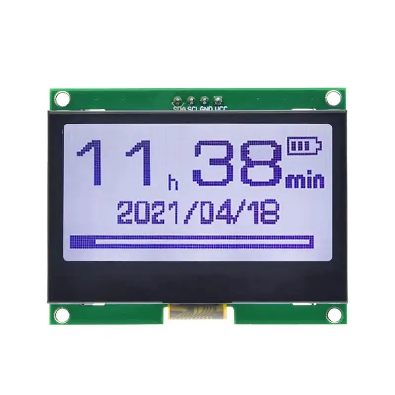 Hot-I2C LCD Module 128X64 12864 IIC ST7567S COG Graphic Display Screen Board LCM Panel Dot Matrix For Arduino C