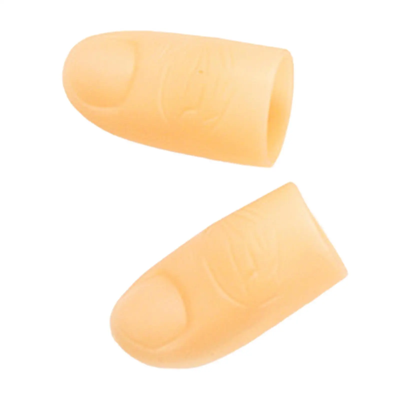 2 luci da dito a LED, punte per pollice, per spettacoli di Halloween