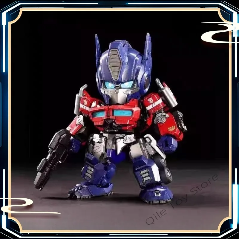 Disponibile Trumpeter Serie MO Giocattoli trasformati Versione Q Commander Toy Model Robot Action Figure Collection Regalo