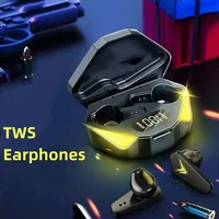 TWS X15 Wireless Bluetooth Earphones Gamer Headphones 65ms Low Latency Earbuds Fone Gamer with Power Display Headset