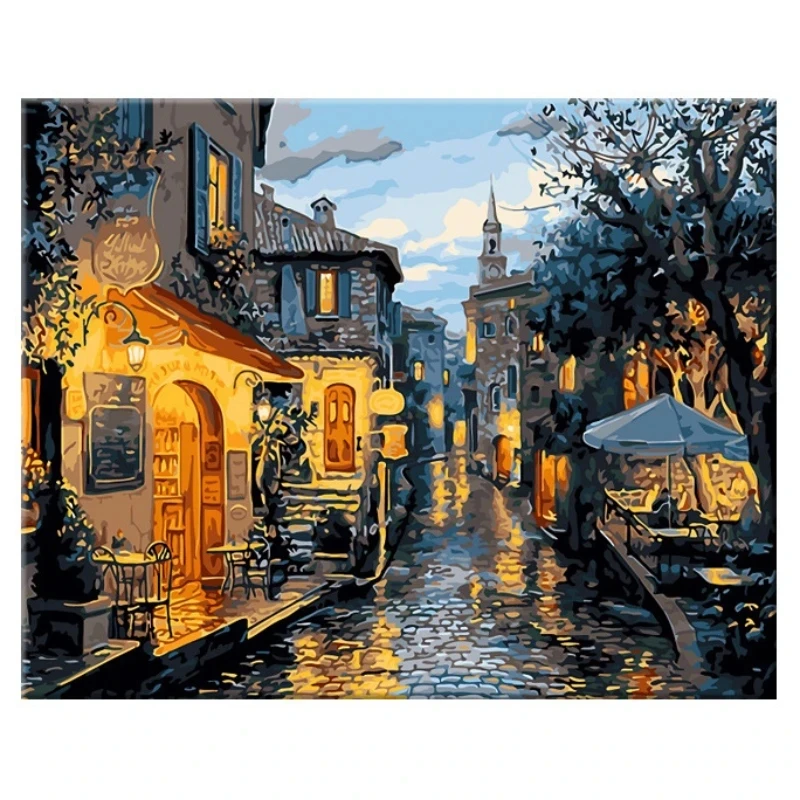 75*50cm Adult 1000 Pieces Jigsaw Puzzle Twilight Beautiful Landscape Paintings Stress Reducing Toys Christmas Gifts