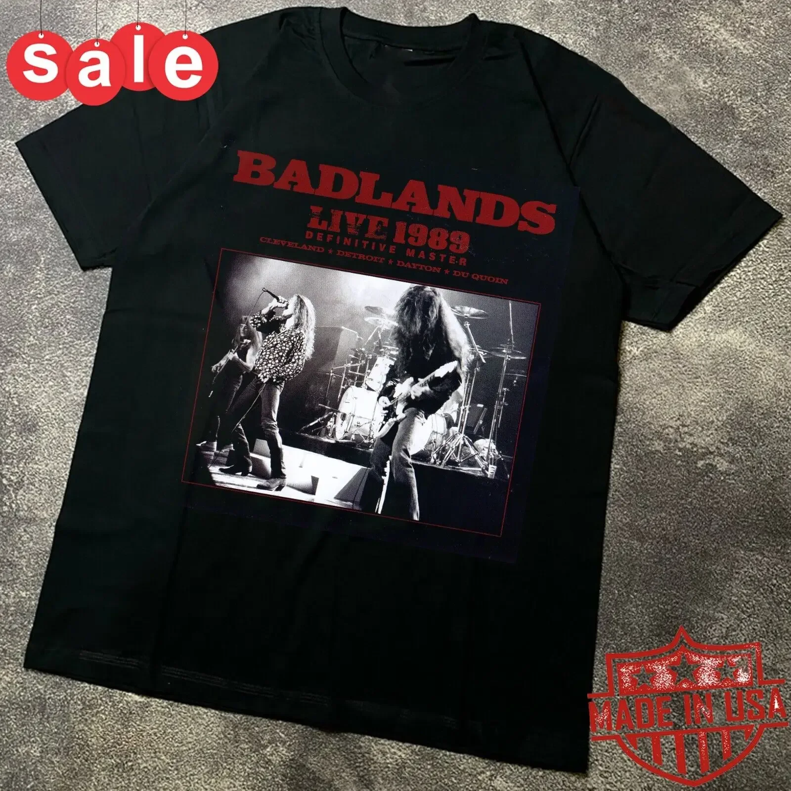 New Badlands Live 1989 Definitive Master Gift For Fans Unisex S-5XL Shirt 1LU543