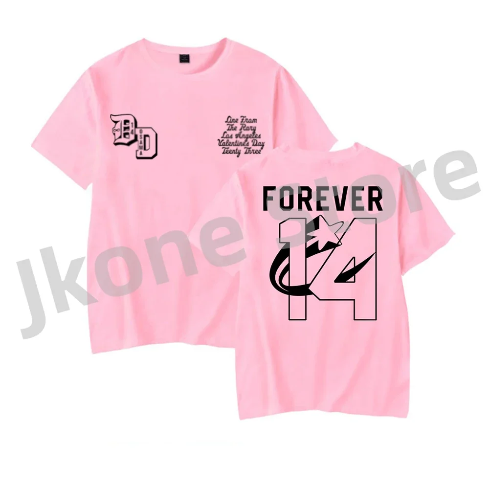 DD Osama Forever 14 Merch T-shirts Here 2 Stay Album Women Men Fashion Casual HipHop Style Short Sleeve Tee